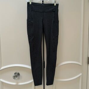 Women’s LuluLemon Speed Up Tight 28”  Heathered Black